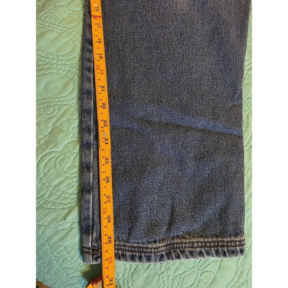 Moose Creek Men's 38x32(Actual 36x30)Straight Leg Flannel Lined Carpenter‎ Jeans